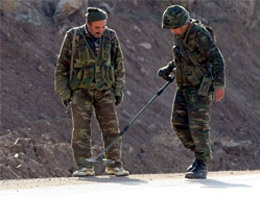 Bitlis'te PKK'ya ait mayın bulundu