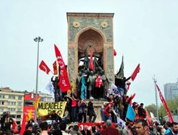 Taksim için 1 Mayıs sıkı tutuluyor