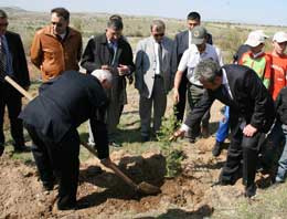 Nevşehir'de TBMM 90. yıl hatıra ormanı