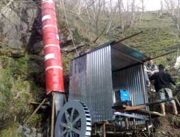 Trabzonlu mucit Keban Barajına rakip